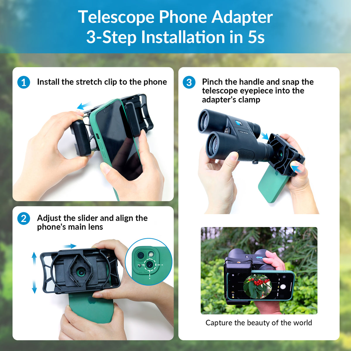 Universal Optical Smartphone Adapter